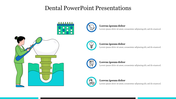 Best Dental PowerPoint Presentations Template Slide