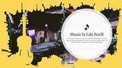 Effective Cute Music Designs Presentation Template