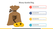 Effective Money Symbol Bag Presentation Template 