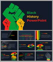 Black History PowerPoint Presentation And Google Slides