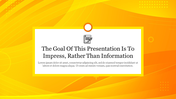 Best PowerPoint Background Yellow Presentation Template 