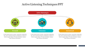 Creative Active Listening Techniques PPT Presentation Slide 