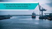 Innovative Maritime PowerPoint Template Presentation 