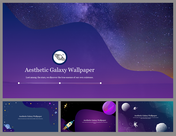  Aesthetic Galaxy Background and Google Slides Themes