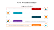 Effective Gym Presentation Ideas PowerPoint Template