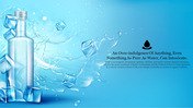 Creative Aqua Theme Download PowerPoint Template Slide 