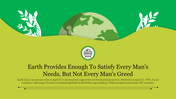 Effective Earth Day PowerPoint Presentation Template 