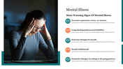 Amazing Mental Illness PowerPoint Template PPT Slide 