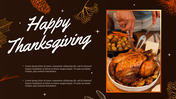 Food-Laden Thanksgiving PowerPoint Templates Download