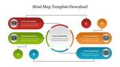 Amazing Mind Map Template Download Presentation Slide