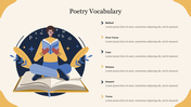 Amazing Poetry Vocabulary PowerPoint Presentation Slide 