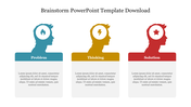 Crteative Brainstorm PowerPoint Template Download Slide