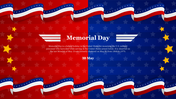 Effective Memorial Day PowerPoint Background Slide 