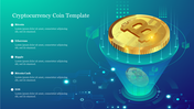 Editable Cryptocurrency Coin Template Presentation 