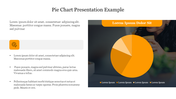 Innovative Pie Chart Presentation Example Slide PPT