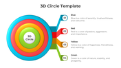 Effective 3D Circle PowerPoint And Google Slides Template