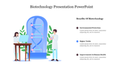 Best Biotechnology Presentation PowerPoint Template 