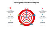 Best Smart Goals PowerPoint Template With Six Node