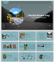 Amazing World Rivers Day PowerPoint And Google Slides Theme