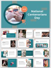 Attractive National Centenarians Day PPT And Google Slides