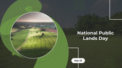 Editable National Public Lands Day PPT And Google Slides