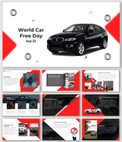 Attractive World Car Free Day PPT And Google Slides