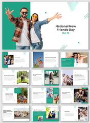 Amazing National New Friends Day PPT And Google Slides