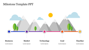 Creative Milestone Template PPT Presentation