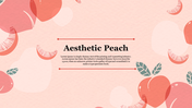 Peach Slides and Google Templates For Presentation