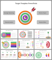  Target PPT Presentation And Google Slides Templates