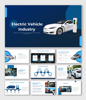 Electric Vehicle PowerPoint And Google Slides Templates