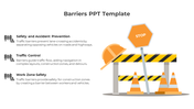 Customized Barriers PowerPoint And Google Slides Template