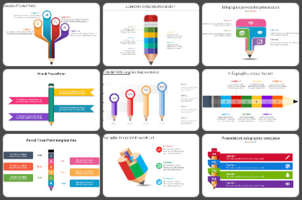 Pencil Powerpoint Templates