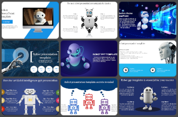 Robot Powerpoint Templates