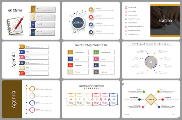 Agenda Powerpoint Templates