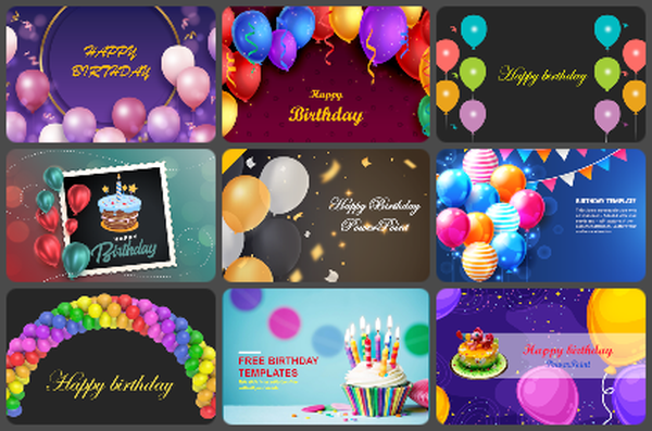 Birthday Powerpoint Templates