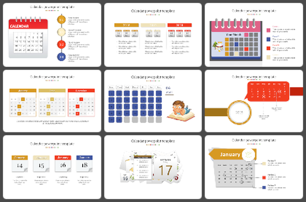 Calendar Powerpoint Templates