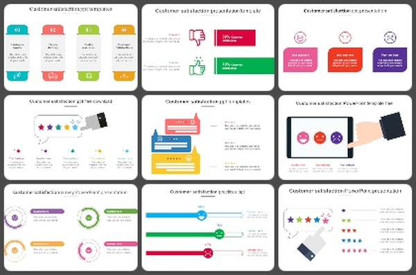 Customer satisfaction Powerpoint Templates