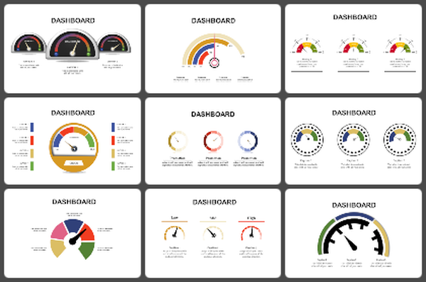 Dashboard Powerpoint Templates