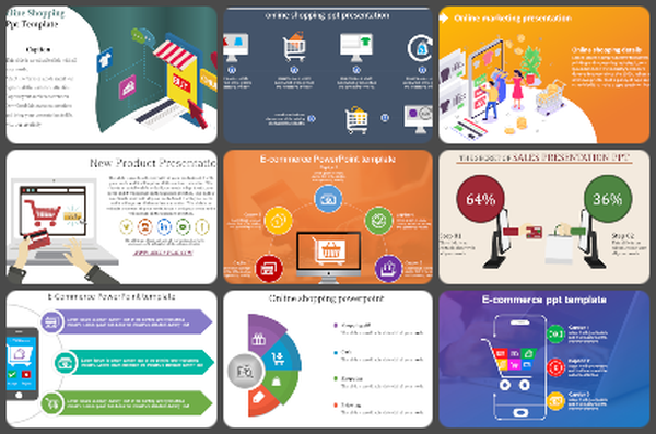 E-commerce Powerpoint Templates