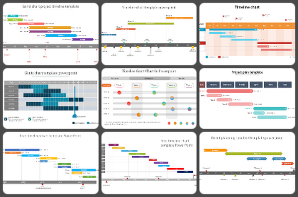 Gantt chart Powerpoint Templates