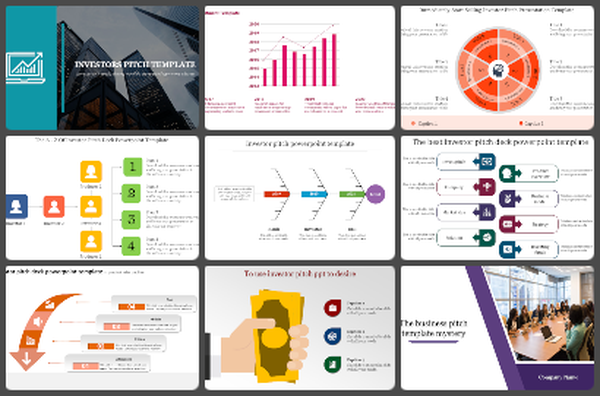 Investor Pitch Powerpoint Templates