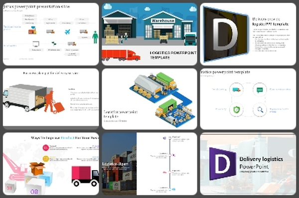 Logistics Powerpoint Templates