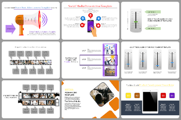 Media Powerpoint Templates