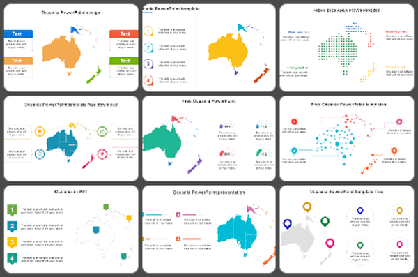 Oceania Powerpoint Templates