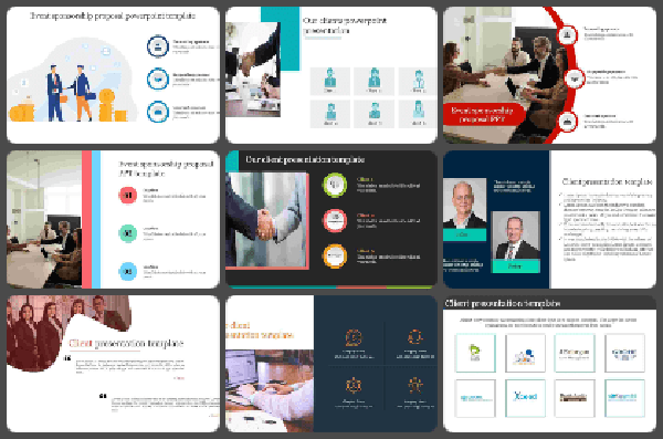 Sponsor and Client Powerpoint Templates