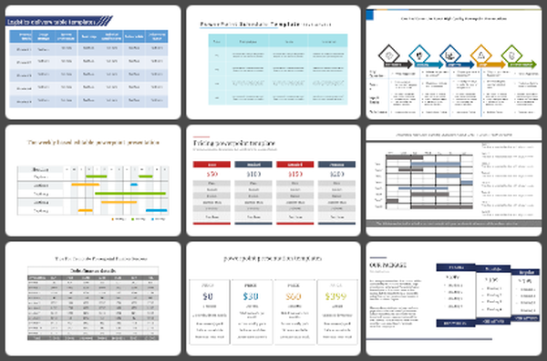 Table Powerpoint Templates