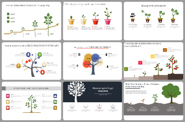 Tree Powerpoint Templates