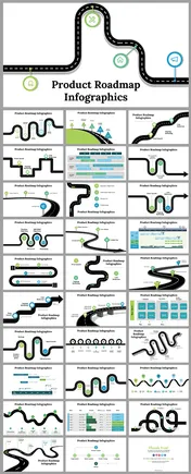 Best Product Roadmap Infographics PowerPoint Presentation