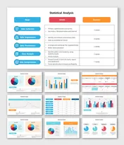 Majestic Statistical Analysis PowerPoint And Google Slides